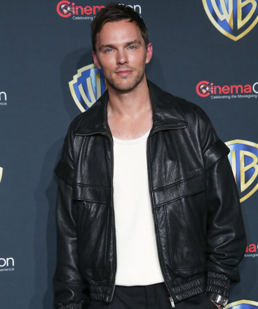 Nicholas Hoult Leather Jacket