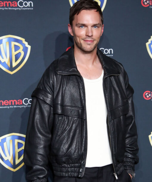 Nicholas Hoult Leather Jacket