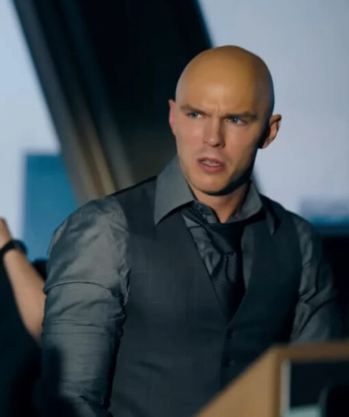 Lex Luthor Grey Vest