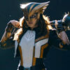 Hawkgirl Leather Jacket