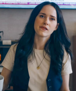 Rachel Brosnahan Blue Vest