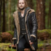 Alistair Leather Coat