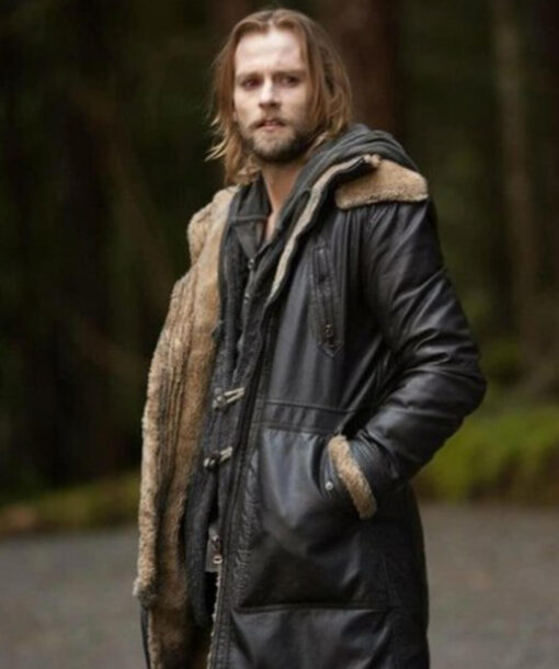 Alistair Leather Coat