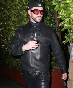 Bad Bunny LA Leather Jacket