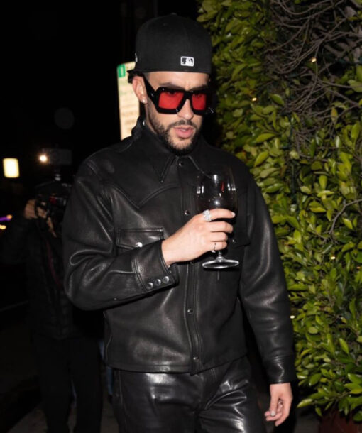 Bad Bunny LA Leather Jacket