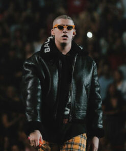 Bad Bunny Shearling Jacket