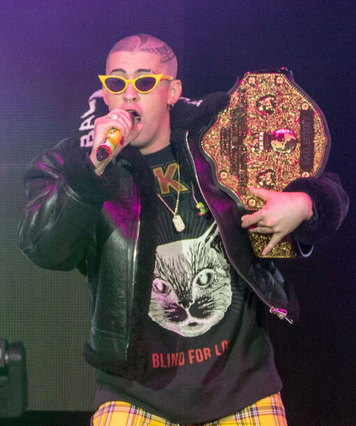 Bad Bunny Shearling Jacket