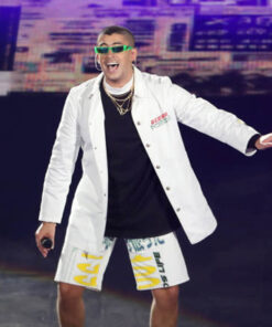 Bad Bunny White Jacket