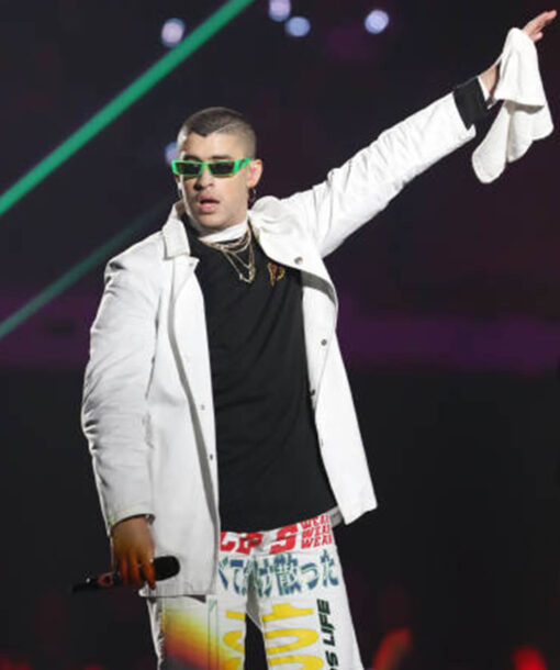 Bad Bunny White Jacket