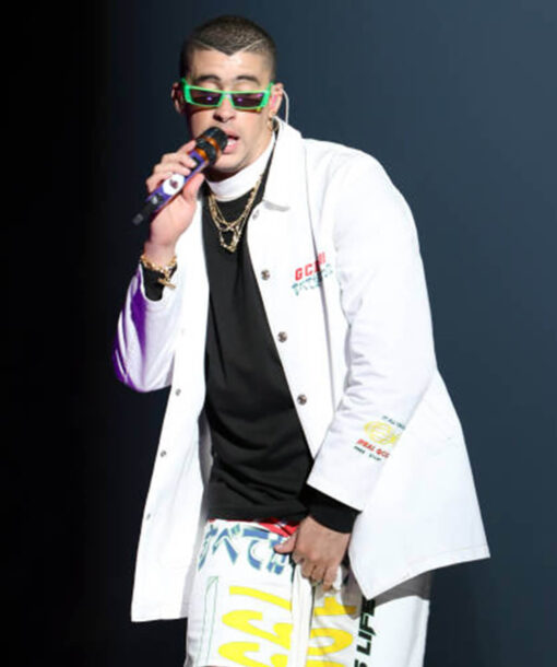 Bad Bunny White Jacket