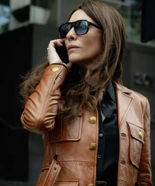 Cate Blanchett Leather Jacket