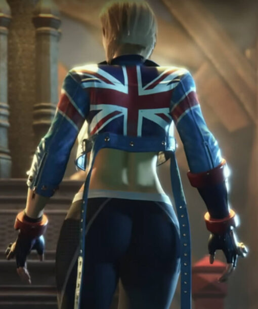Cammy White Leather Jacket