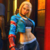 Cammy White Leather Jacket