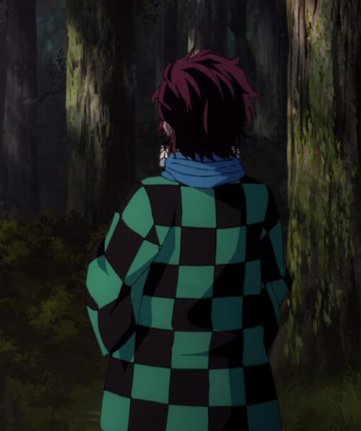 Tanjiro Kamado Checkered Coat
