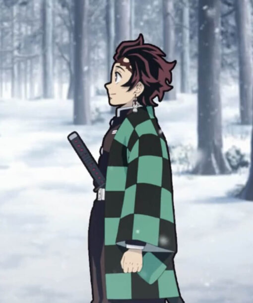 Tanjiro Kamado Checkered Coat