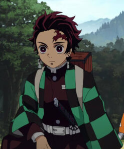 Tanjiro Kamado Checkered Coat