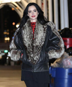 Krysten Ritter Leather Jacket