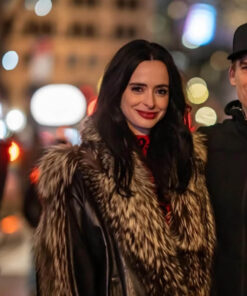 Krysten Ritter Leather Jacket