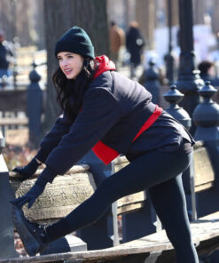 Krysten Ritter Cropped Jacket