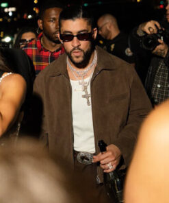 Bad Bunny Suede Jacket