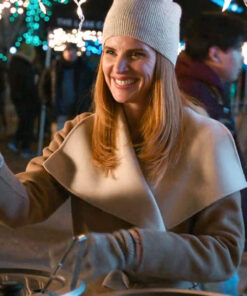 Sarah Rafferty Brown Coat