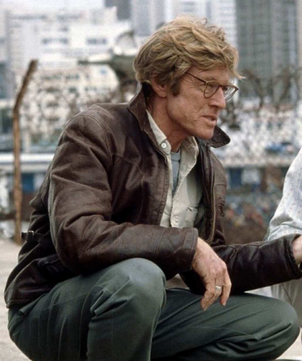 Robert Redford Leather Jacket