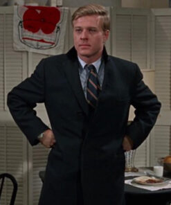 Robert Redford Black Coat