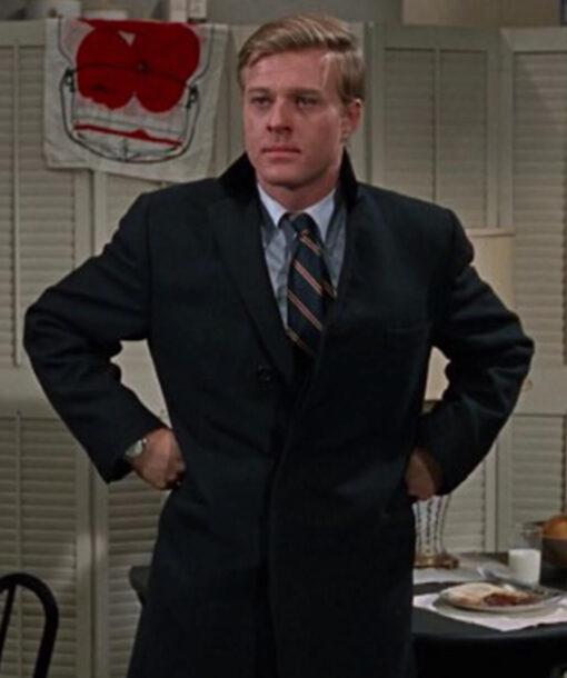 Robert Redford Black Coat