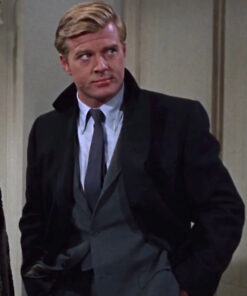 Robert Redford Black Coat