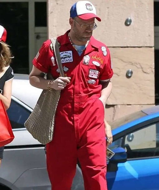 Seth Rogen Red Jumpsuit