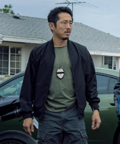 Steven Yeun Bomber Jacket
