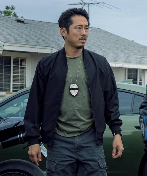 Steven Yeun Bomber Jacket