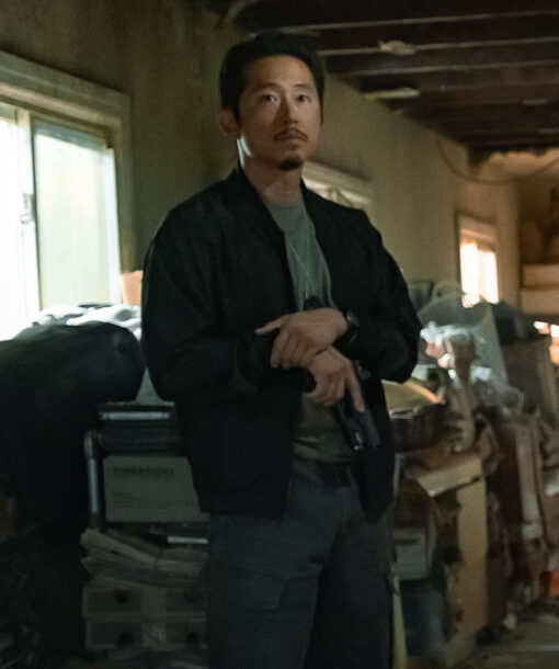 Steven Yeun Bomber Jacket