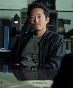 Steven Yeun Bomber Jacket