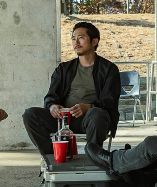 Steven Yeun Bomber Jacket
