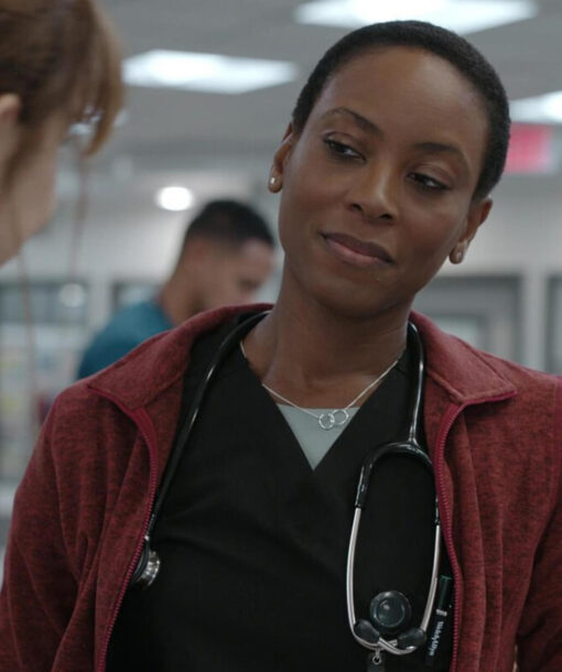 Heather Collins Red Jacket