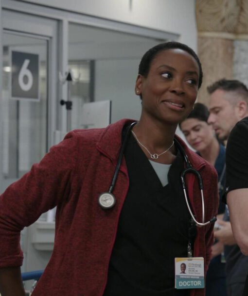 Heather Collins Red Jacket