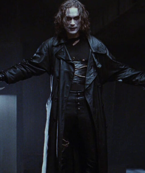 The Crow Leather Coat