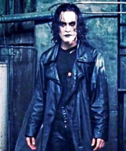 The Crow Leather Coat