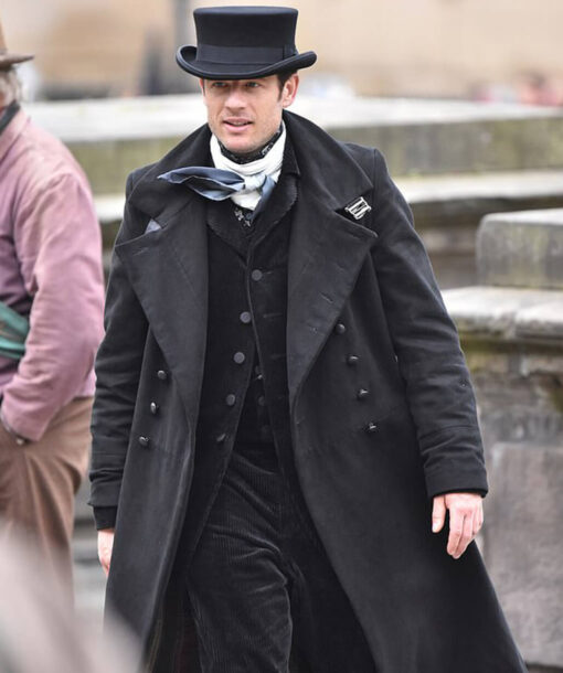 James Norton Black Coat