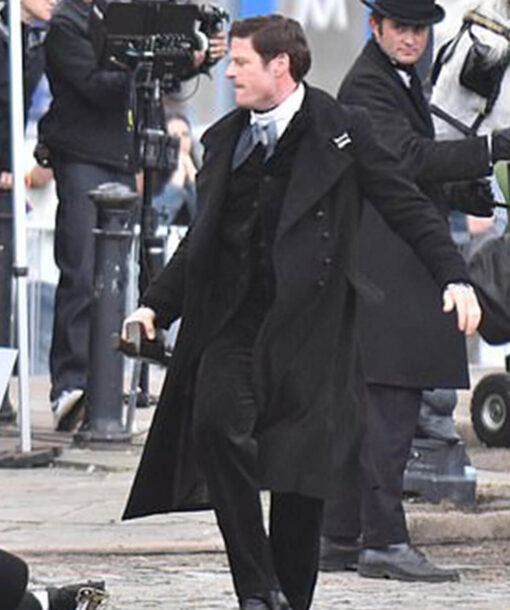 James Norton Black Coat