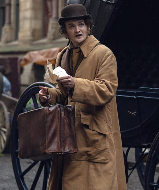 Jack Gleeson Trench Coat