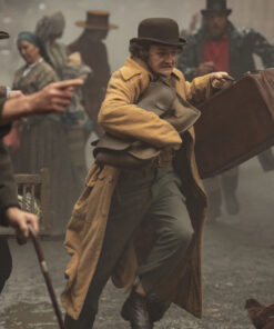 Jack Gleeson Trench Coat
