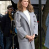 Nicole Kidman Grey Coat