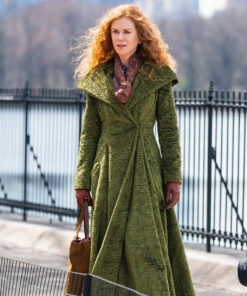 Nicole Kidman Green Coat