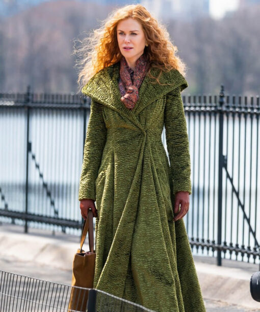 Nicole Kidman Green Coat