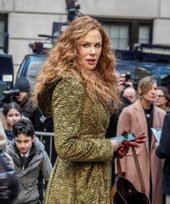 Nicole Kidman Green Coat