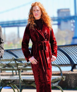 Nicole Kidman Velvet Coat