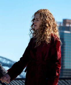 Nicole Kidman Velvet Coat