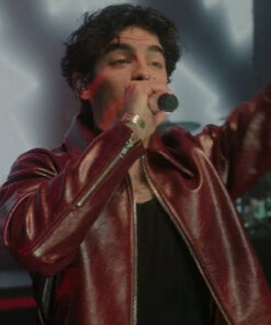 Joe Jonas Leather Jacket